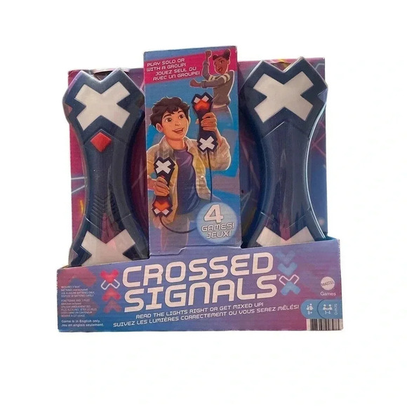 MATTEL CROSSED SIGNALS ELECTRONIC GAME - Picture 1 of 2